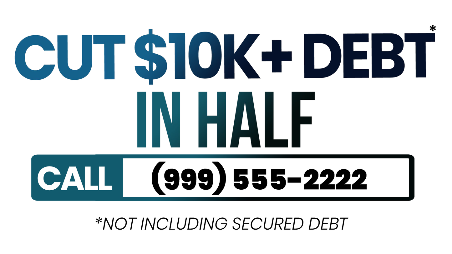 Yard Signs For Debt Help Program