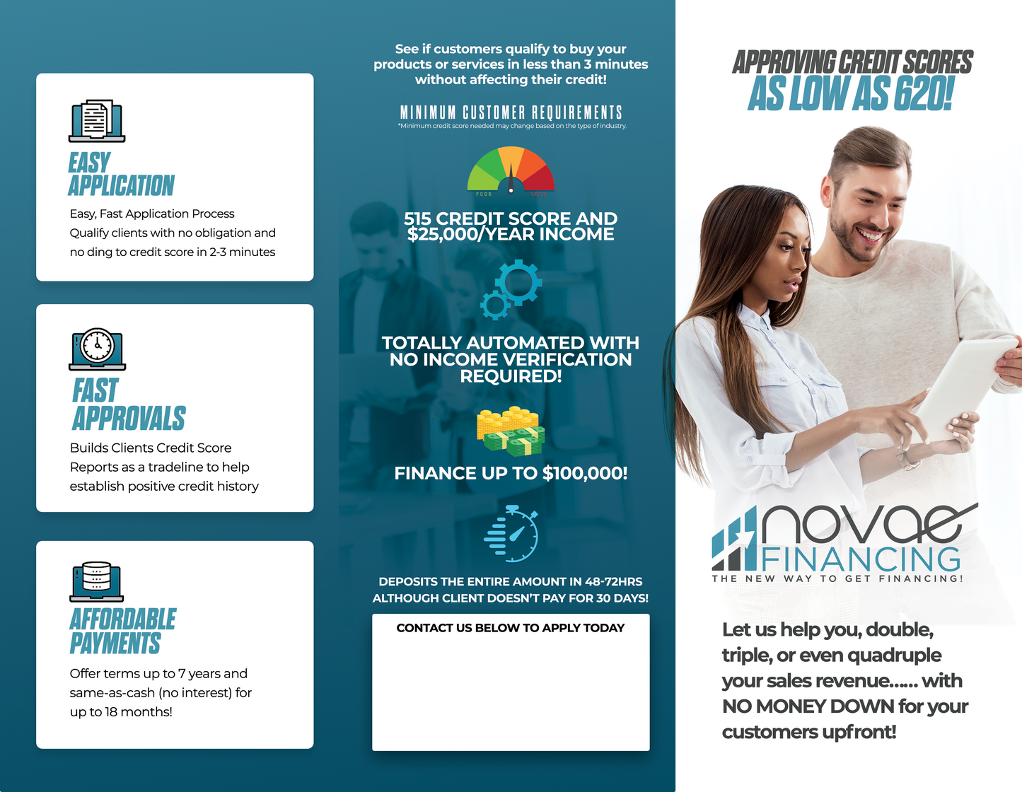 Novae Financing Brochures