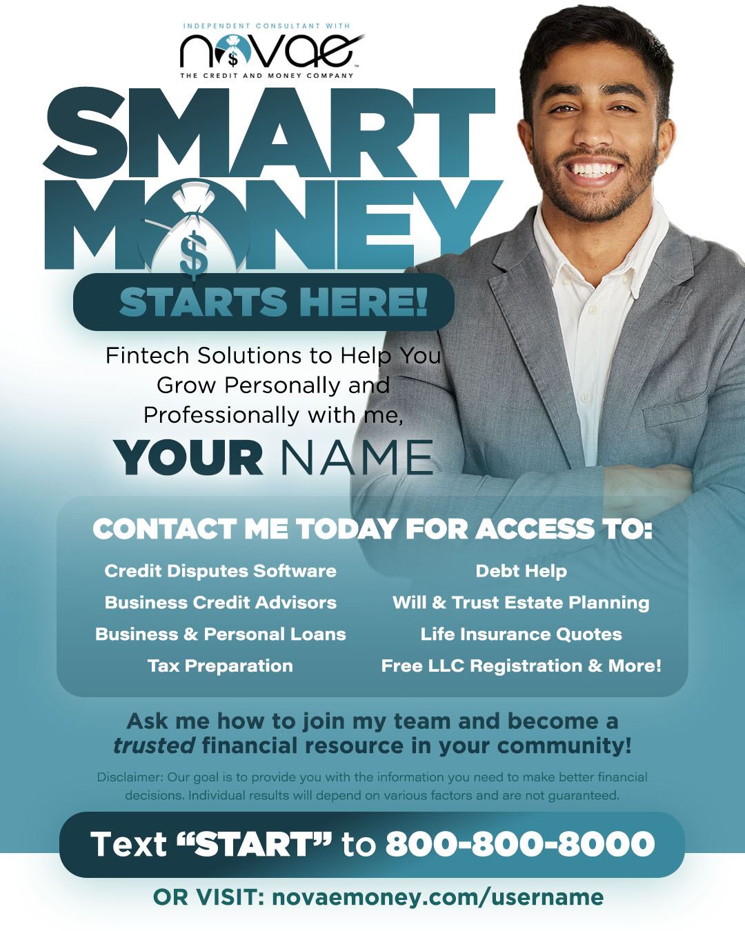 Novae "Smart Money" Digital Flyer