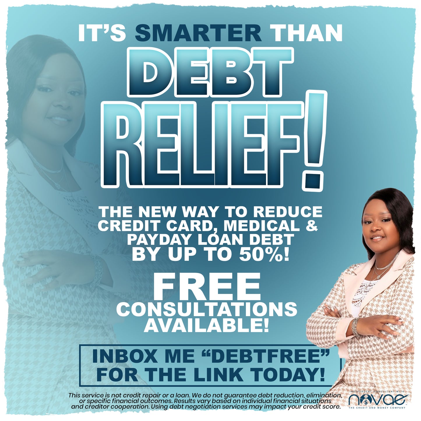 Novae Debt Help Digital Flyer