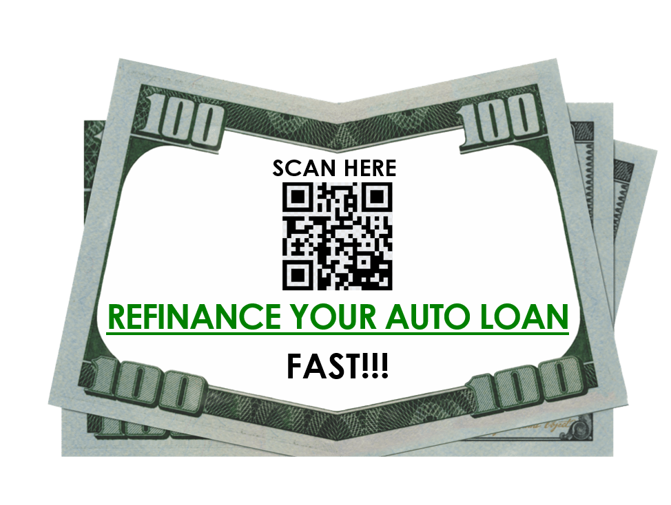 $100 Bill Drop Cards for Auto Loan Refinancing Acquisition
