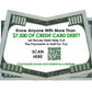 $100 Bill Drop Cards for Novae Debt Help Customer Acquisition
