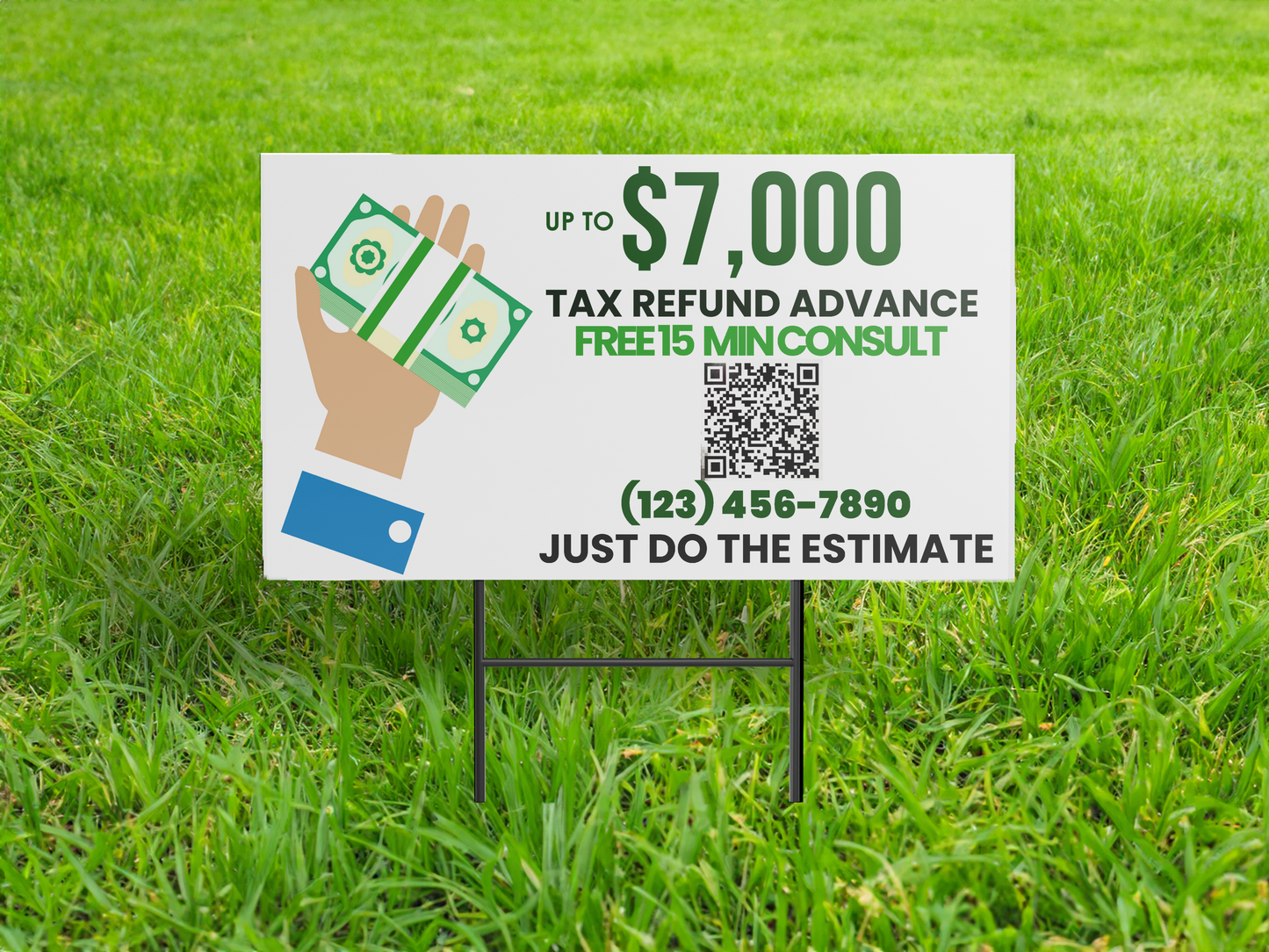 Yard Signs For Taxable