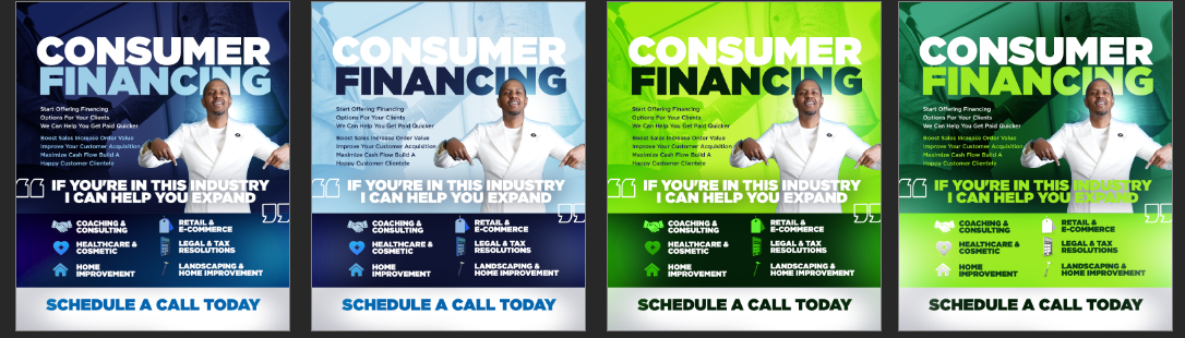 Consumer Financing Digital Images